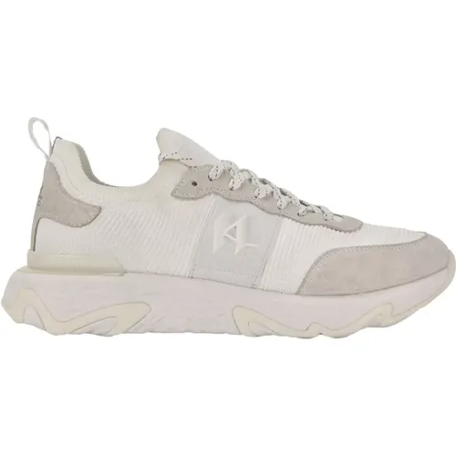 Weiße Sneakers Regular Fit , Herren, Größe: 41 EU - Karl Lagerfeld - Modalova