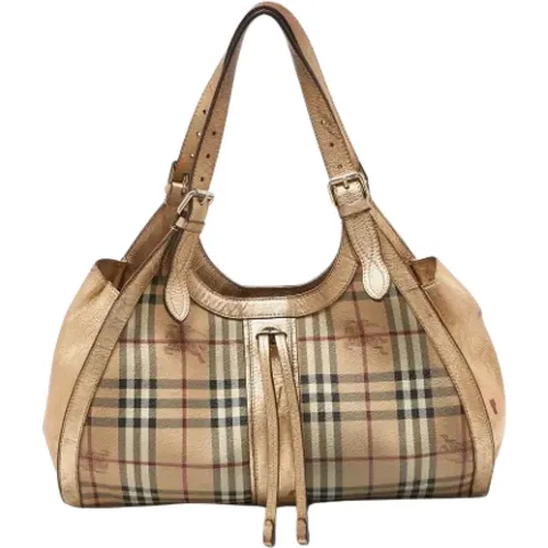 Pre-owned Leather handbags , female, Sizes: ONE SIZE - Burberry Vintage - Modalova