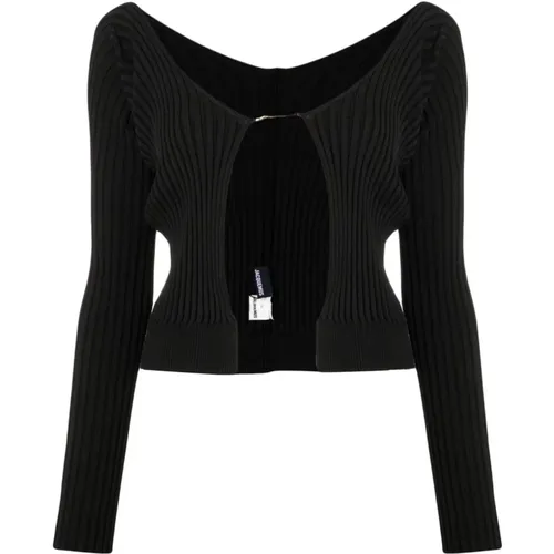 Cardigans, female, , Size: M La Maille Pralù Longue Cardigan - Jacquemus - Modalova