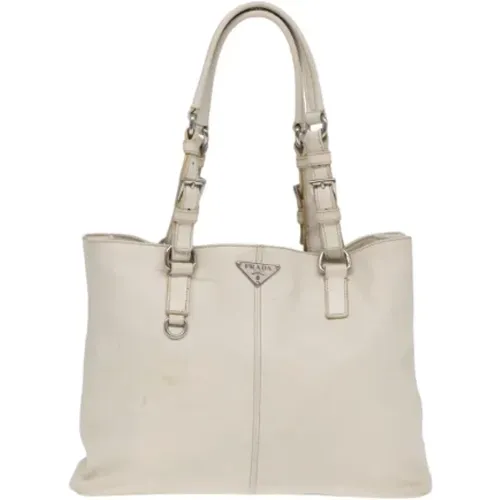 Pre-owned Tote Bags, female, , Size: ONE SIZE Pre-owned Leather prada-bags - Prada Vintage - Modalova