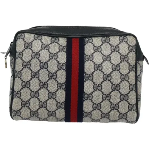 Pre-owned Canvas clutches , female, Sizes: ONE SIZE - Gucci Vintage - Modalova