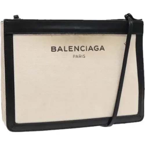 Pre-owned Cross Body Bags, female, , Size: ONE SIZE Pre-owned Canvas balenciaga-bags - Balenciaga Vintage - Modalova