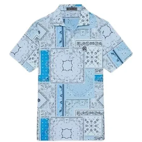 Bandana Polo Shirt in Sky Color , male, Sizes: XL, M, L, 2XL - G/Fore - Modalova