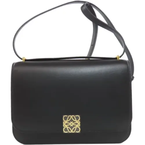 Pre-owned Cross Body Bags, female, , Size: ONE SIZE Pre-owned Leather shoulder-bags - Loewe Pre-owned - Modalova