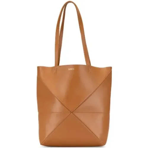 Pre-owned Tote Bags, female, , Size: ONE SIZE Pre-owned Leather totes - Loewe Pre-owned - Modalova