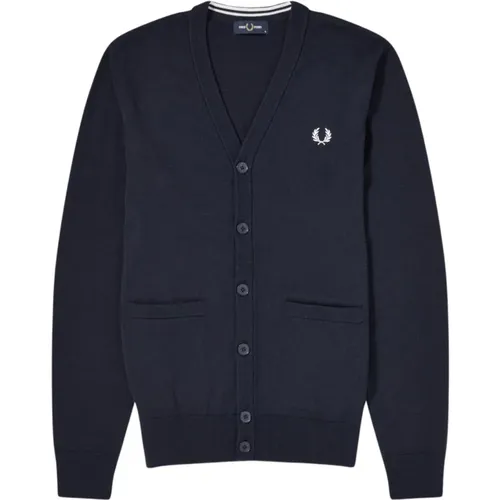 Cardigans, male, , Size: XL Cardigan - Fred Perry - Modalova