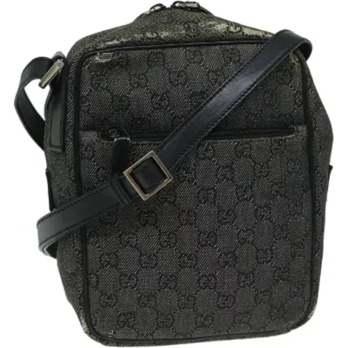 Pre-owned Cross Body Bags, female, , Size: ONE SIZE Pre-owned Canvas gucci-bags - Gucci Vintage - Modalova