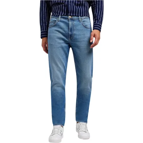 Slim Straight Regular Fit Jeans , Herren, Größe: W32 L32 - Lee - Modalova