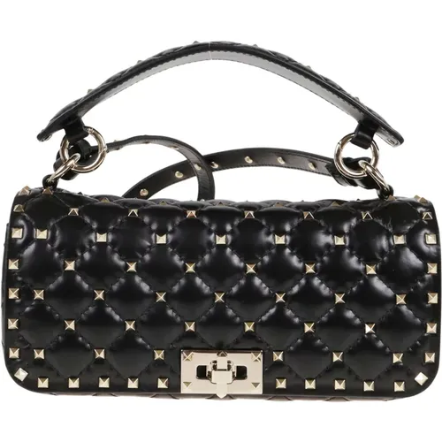 Shoulder BAG Rockstud Spike , female, Sizes: ONE SIZE - Valentino Garavani - Modalova