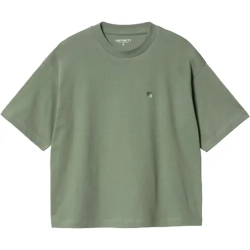 Chester T-Shirt in Park Grün , Damen, Größe: S - Carhartt WIP - Modalova