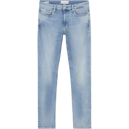 Slim-Fit Jeans für Männer , Herren, Größe: W33 L32 - Calvin Klein - Modalova