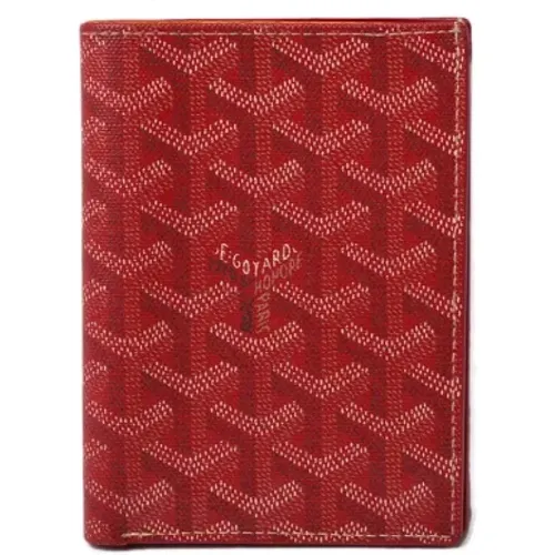 Pre-owned Canvas wallets , female, Sizes: ONE SIZE - Goyard Vintage - Modalova