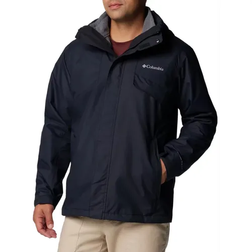 Outdoor Fleece Interchange Jacke Schwarz , Herren, Größe: 2XL - Columbia - Modalova