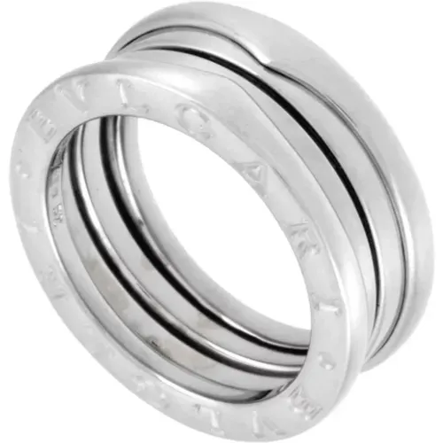 Pre-owned Jewellery, female, , Size: ONE SIZE Pre-owned Silver rings - Bvlgari Vintage - Modalova