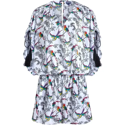 Rainbow Birds Playsuit mit V-Ausschnitt , Damen, Größe: S - Vilebrequin - Modalova