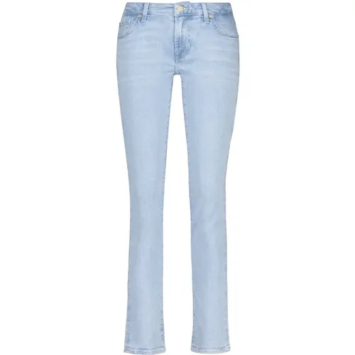 Klassische Slim Fit Pyper Jeans , Damen, Größe: W27 - 7 For All Mankind - Modalova