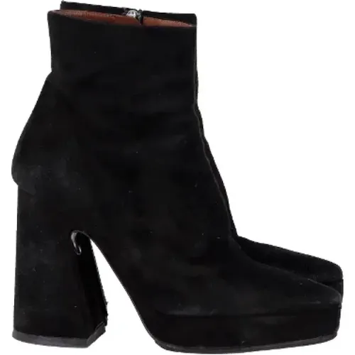 Pre-owned Suede boots , female, Sizes: 3 UK - Proenza Schouler Pre-owned - Modalova