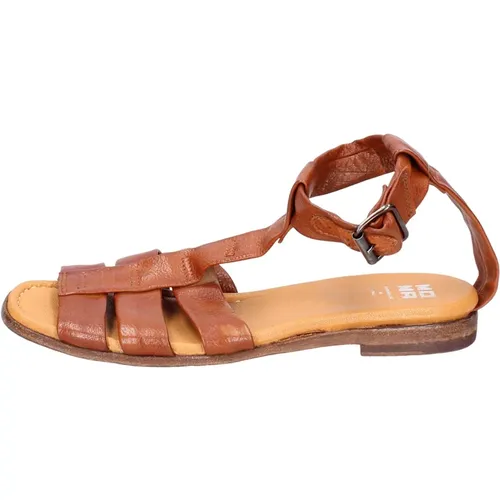 Vintage Leather Sandals for Women , female, Sizes: 4 UK - Moma - Modalova