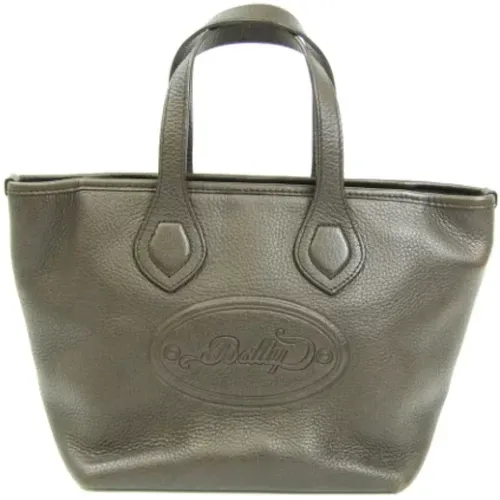 Pre-owned Tote Bags, female, , Size: ONE SIZE Pre-owned Leather handbags - Bally Pre-owned - Modalova