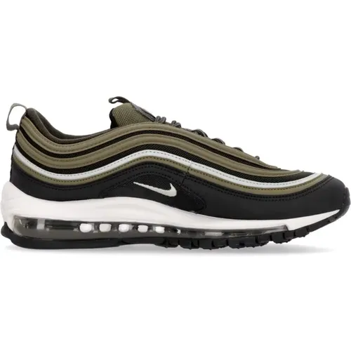 Air Max 97 Sneaker Olive/Silber/Schwarz , Herren, Größe: 38 1/2 EU - Nike - Modalova