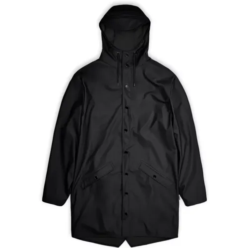 Long Waterproof Jacket , male, Sizes: XL, L, M, S, XS - Rains - Modalova