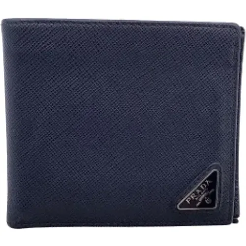 Pre-owned Wallets, male, , Size: ONE SIZE Pre-owned Leather wallets - Prada Vintage - Modalova