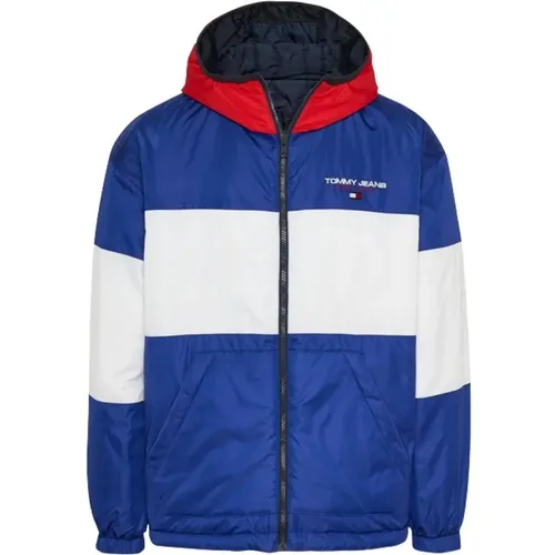 Sportbekleidung Jacken Sommer/Pre-Fall 2023 , Herren, Größe: 2XL - Tommy Hilfiger - Modalova