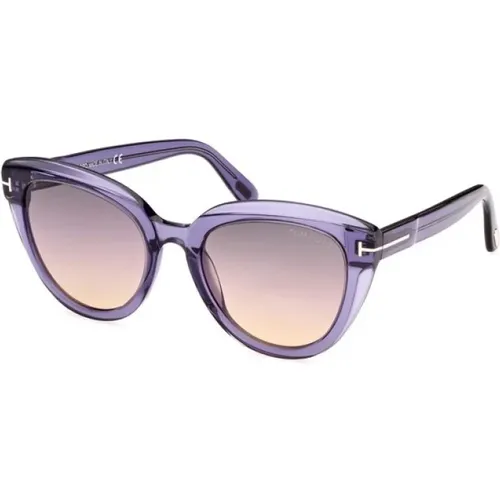 Gradient Smoke Sungles , female, Sizes: 53 MM - Tom Ford - Modalova