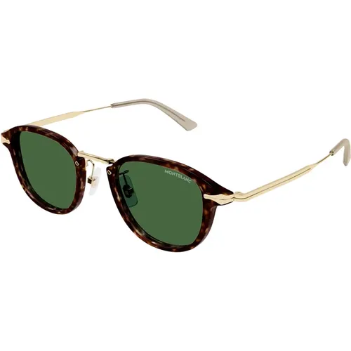 Sunglasses, male, , Size: 48 MM Sunglasses Mb0336S Color 002 - Montblanc - Modalova