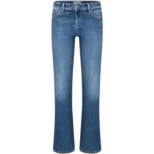 Paris Flared Jeans in mittelblauer Waschung , Damen, Größe: L - CAMBIO - Modalova