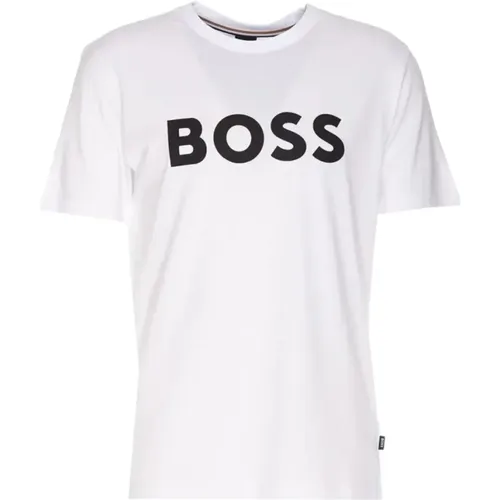 T-Shirts, male, , Size: 2XL Exclusive Mens Short Sleeve T-Shirt - Boss - Modalova