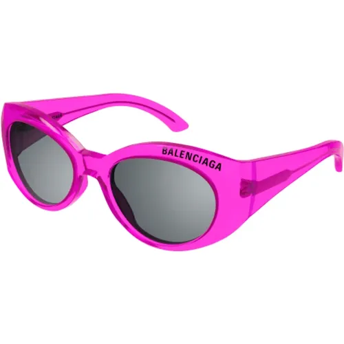 Wrap-Around ‘Bb0267S’ Sunglasses , unisex, Sizes: L - Balenciaga - Modalova