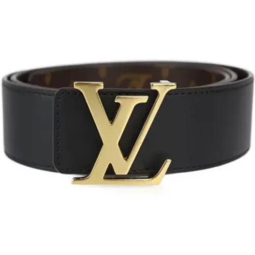 Pre-owned Belts, female, , Size: ONE SIZE Pre-owned Vintage Leather Belt - Louis Vuitton Vintage - Modalova