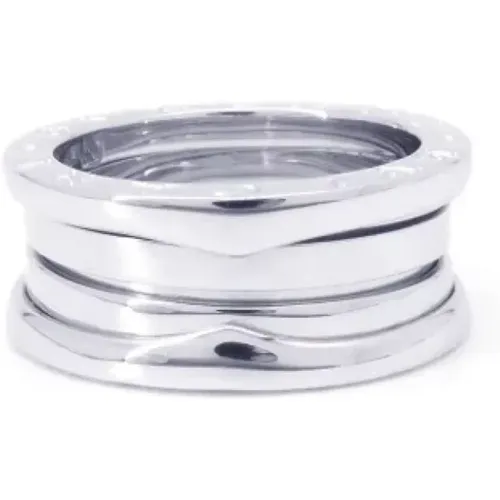 Pre-owned Jewellery, female, , Size: ONE SIZE Pre-owned Silver rings - Bvlgari Vintage - Modalova