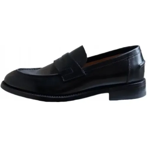 Leather Moccasin with Leather Sole , male, Sizes: 7 UK - Barrett - Modalova