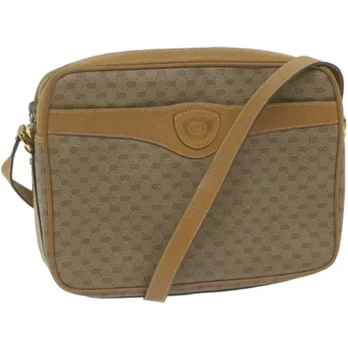 Pre-owned Canvas gucci-bags , female, Sizes: ONE SIZE - Gucci Vintage - Modalova