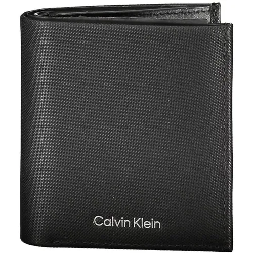 Wallets & Cardholders, male, , Size: ONE SIZE Rfid Leather Wallet with Logo - Calvin Klein - Modalova