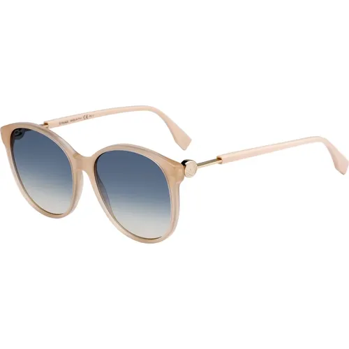 Stylish /Blue Sunglasses , female, Sizes: 58 MM - Fendi - Modalova
