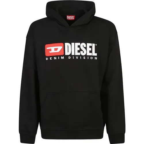 Schwarze Pullover Kollektion , Herren, Größe: M - Diesel - Modalova