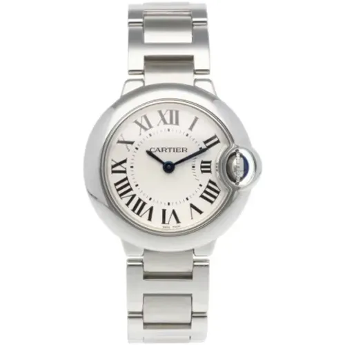 Pre-owned Watches, female, , Size: ONE SIZE Pre-owned Glass watches - Cartier Vintage - Modalova