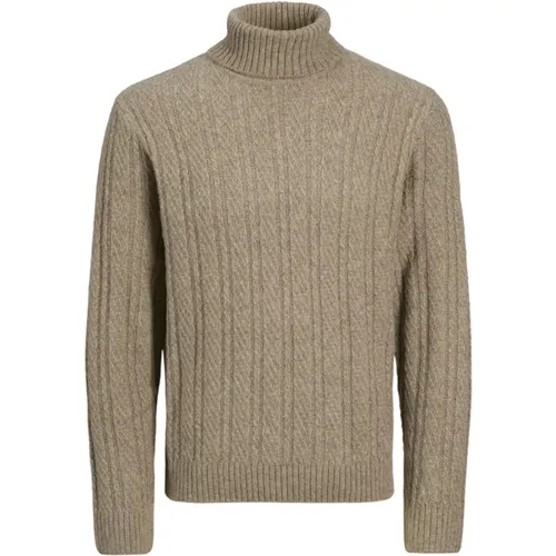 Alpakawolle Rollkragenpullover - jack & jones - Modalova