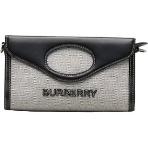 Pre-owned Cross Body Bags, female, , Size: ONE SIZE Pre-owned Canvas shoulder-bags - Burberry Vintage - Modalova