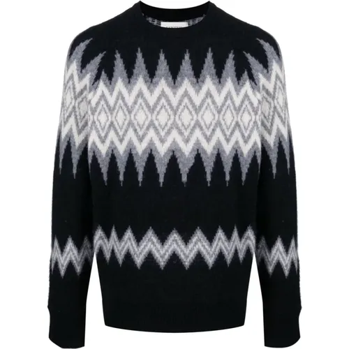 Sweaters for Men , male, Sizes: M - Laneus - Modalova