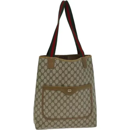 Pre-owned Tote Bags, female, , Size: ONE SIZE Pre-owned Leather gucci-bags - Gucci Vintage - Modalova