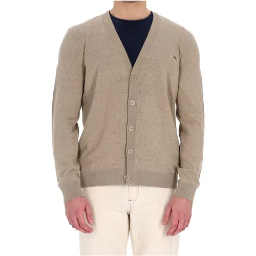 Cardigans, male, , Size: 2XL Pure Cotton Cardigan Jamie - A.p.c. - Modalova