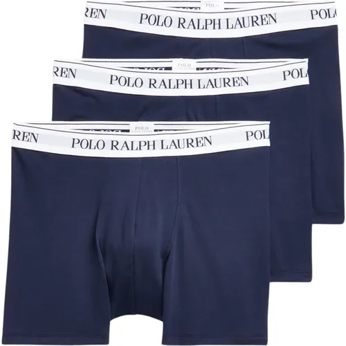 Bequeme Baumwoll Boxershorts 3er Pack , Herren, Größe: S - Ralph Lauren - Modalova