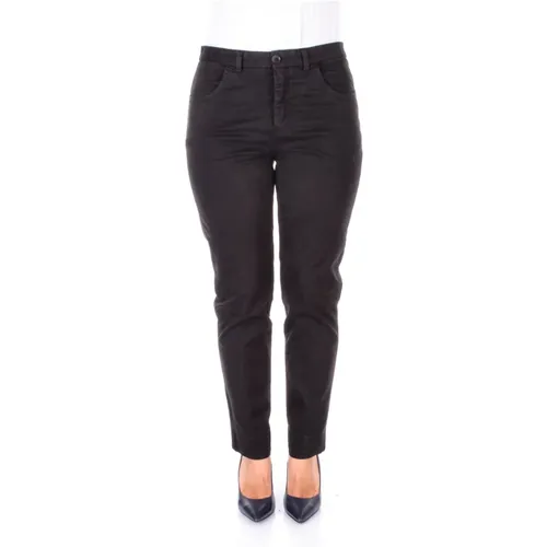 Trousers with Front Pockets and Zipper Closure , female, Sizes: 2XS, XS, L - Aspesi - Modalova