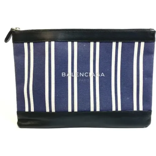 Pre-owned Clutches, female, , Size: ONE SIZE Pre-owned Fabric clutches - Balenciaga Vintage - Modalova