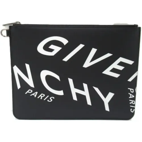 Pre-owned Clutches, male, , Size: ONE SIZE Pre-owned Leather clutches - Givenchy Pre-owned - Modalova