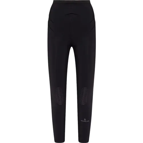 High-Waisted Leggings , female, Sizes: L - Moncler - Modalova